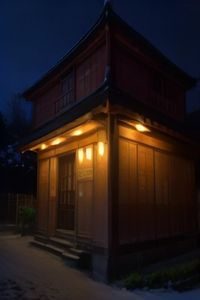悬疑推理国产剧海报，冷蓝色调，侦探人物轮廓在雨夜街道，氛围感神秘紧张